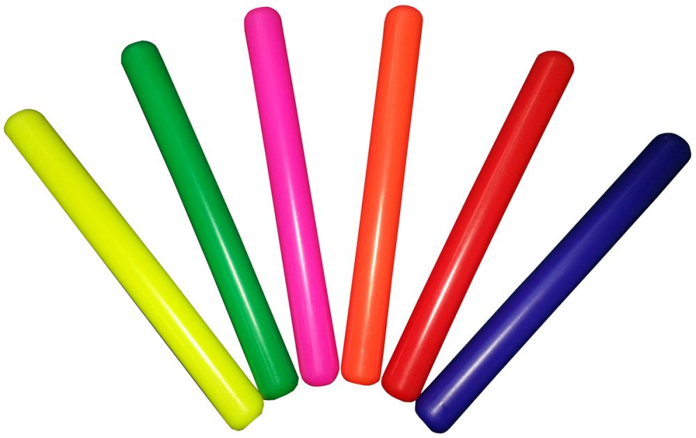 מקלות ריצה שליחים מפלסטיק