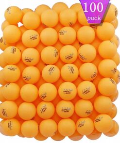 מארז 100 כדורי פינג פונג כתומים 3 כוכבים PACIFIX 5005