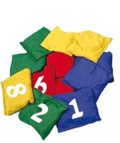 סט ערכת שקיות תחושה שעועית מספרים 1-10