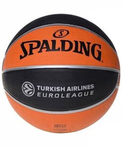 כדור כדורסל ספולדינג יורוליג גומי גודל 7 SPALDING TF150