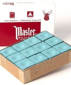 סט 12 גירים למקל ביליארד סנוקר MASTER