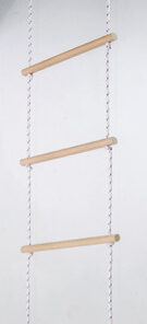 סולם חבלים תלוי פאה אחת 5 שלבים