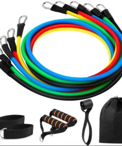 סט 5 רצועות התנגדות לאימון כושר ביתי