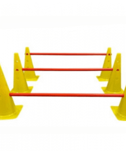 3 מוט פעולה עם 6 קונוסים