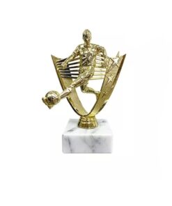 גביע כדורגל דמות שחקנית  כדורגל