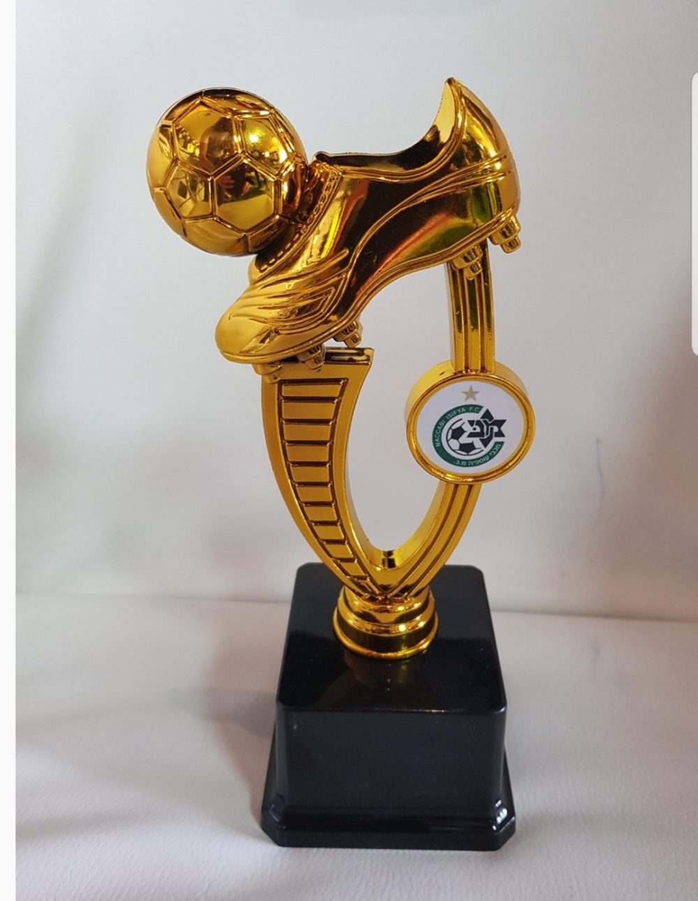 פסלון/גביע כדורגל כדור  נעל