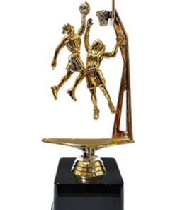 גביע דמות כדורסל נשים גובה 28 ס'מ