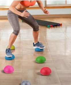 מסלול שיווי משקל תחושתי - חצי כדור זיזים