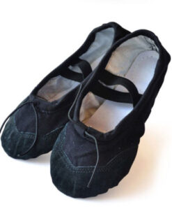 נעלי בלט בצבע שחור