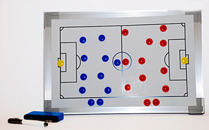 לוח טקטי קבוצתי לכדורגל