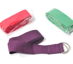 חגורת יוגה אבזם מתכת 1.80