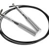חבל קפיצה מקצועי | דילגית Speed Rope ידיות מתכת  Crossfit