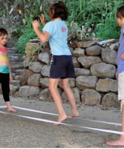 משחק גומי קפיצה צבעוני