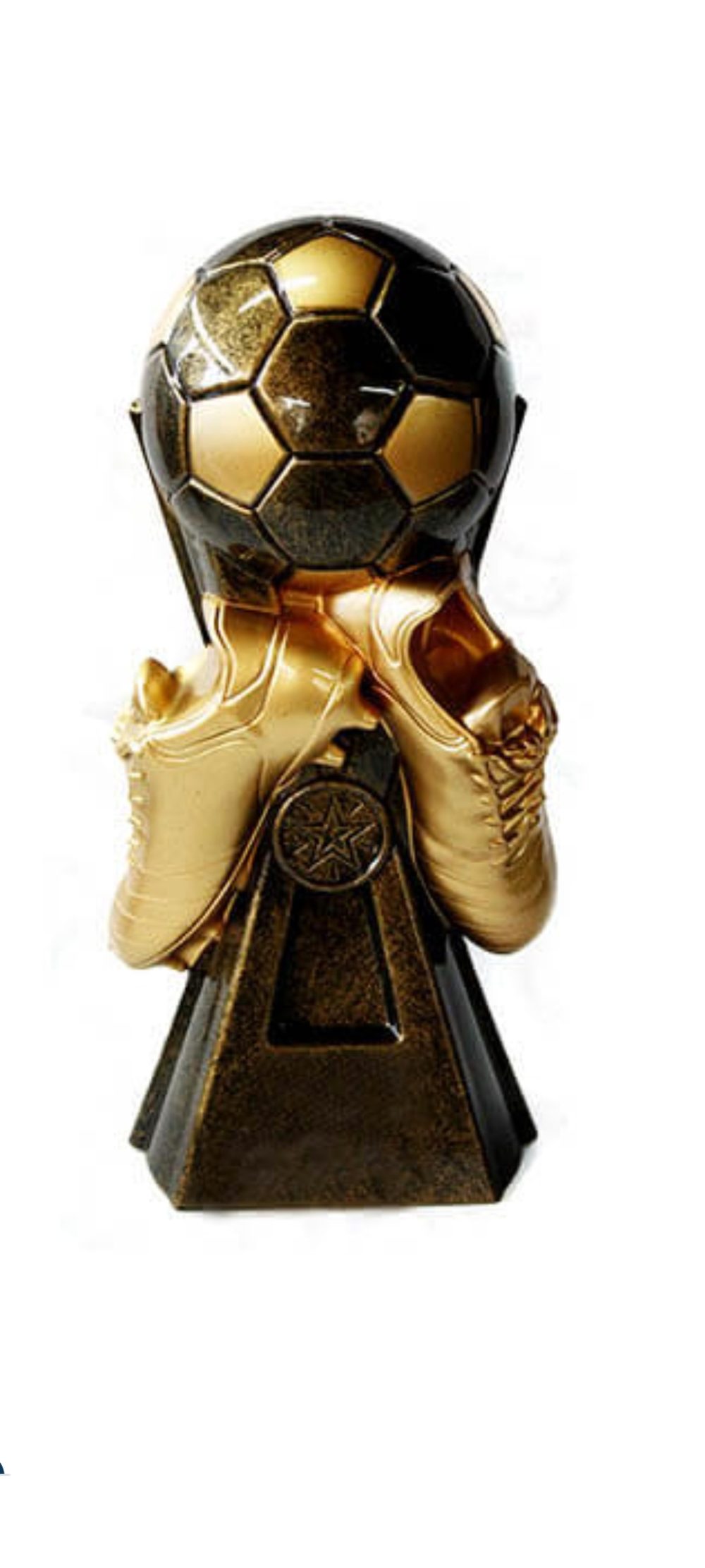 מגן/גביע כדורגל נעל כדור מלא