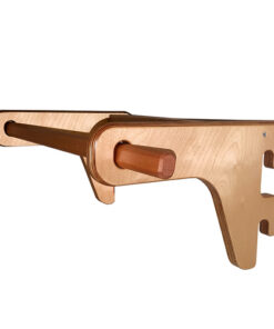 מתח מקבילים מעץ לסולם שוודי