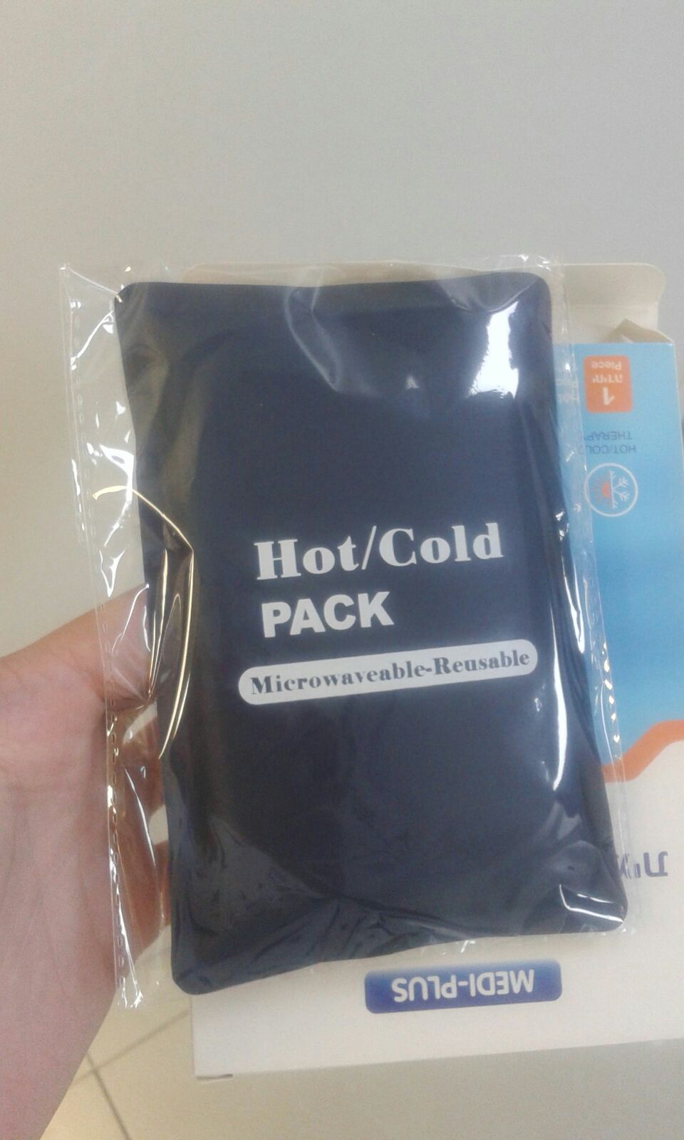 שקית קור / חום ג'ל כחול כחול רב פעמי