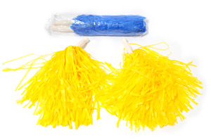 פומפון מעודדות יחיד כחול