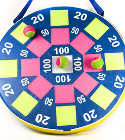 קליעה למטרה סקוטש עגול + 3 כדורים