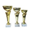 סט 3 גביעים קונוס