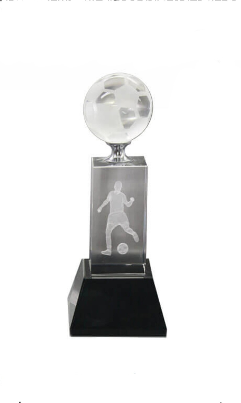 פסלון קריסטל תלת מימד 3D