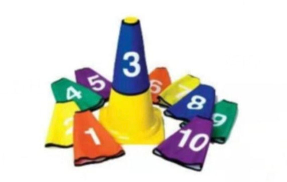 סט שרוולי מספרים לקונוסים