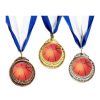 מדליה כדורסל מדליה קוטר 7 ס'מ 3 צבעים