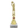 גביע דמות כדורסלן מוגבה זהב