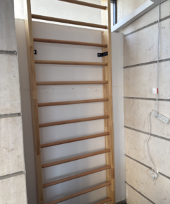 סולם שוודי יחיד 12 שלבים כולל ראש 85X260 ס'מ