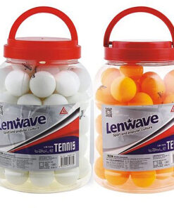 דלי 60 כדורי פינג פונג 1 כוכב לשולחן טניס LENWAVE 0368