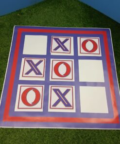 משחק איקס עיגול ריצפתי ענק