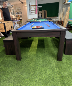 שולחן אוכל וסנוקר ופינג פונג 3 ב-1