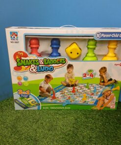 משחק רצפה ענק חבלים וסולמות