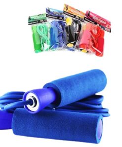 חבל קפיצה גומי מיסבים ידית ספוג