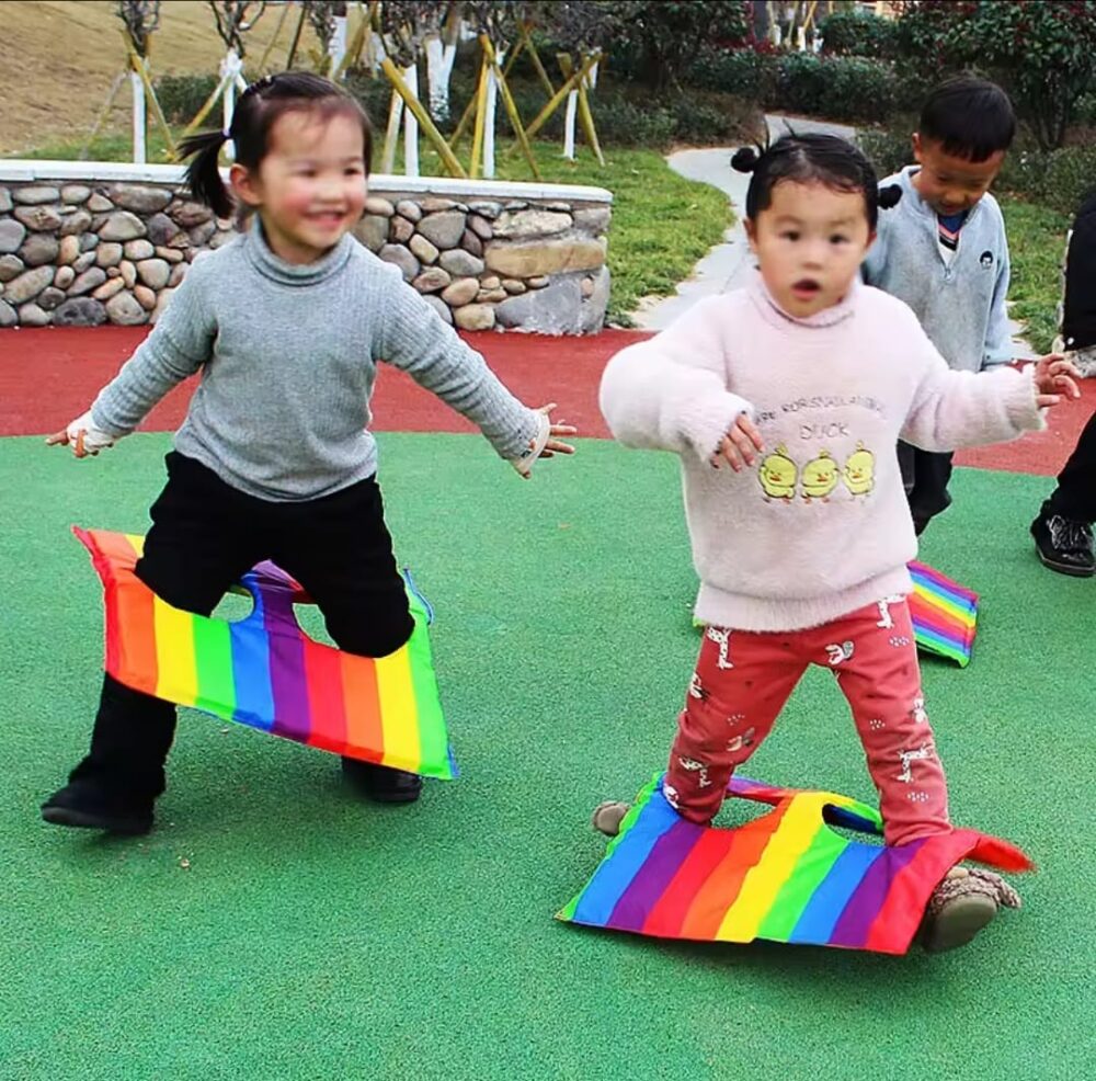 מצנח פעילות אישי עם 2 חורים