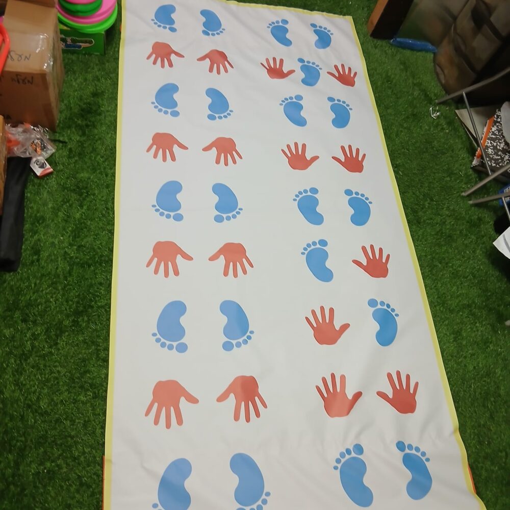 משטח משחק רצפה כפות ידיים ורגליים