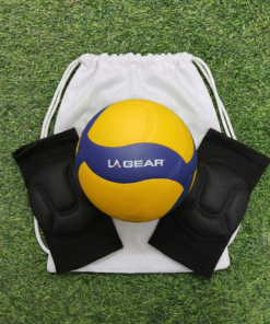 ערכת כדורעף בסיסית – כדור + זוג בירכיות ותיק